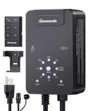60W Low Voltage Transformer with Remote, Dusk to Dawn, Timer