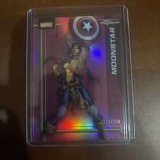 Moonstar Pink Refractor /250 2026 Topps Chrome Marvel Comics #82 New Mutants