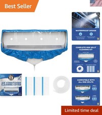 Effortless Mini Split Cleaning with Waterproof Bag   Fits 27in to 39in Systems