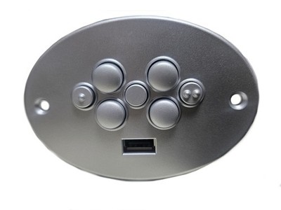 5 Button Handset For Power Recliner Lift Chair, USB CTR UR2 07