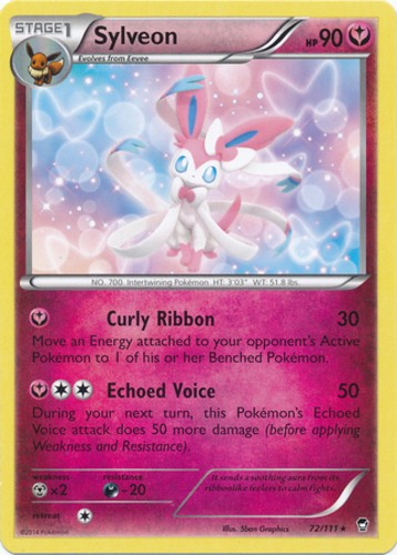 Sylveon - 72/111 - Rare - Furious Fists #72/111 Pokemon TCG
