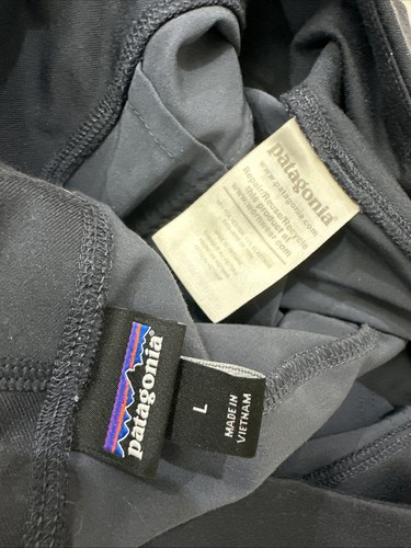 PATAGONIA Happy Hike Studio Pants Pull On Joggers Size L Noble Gray Lightweight - Picture 5 of 5