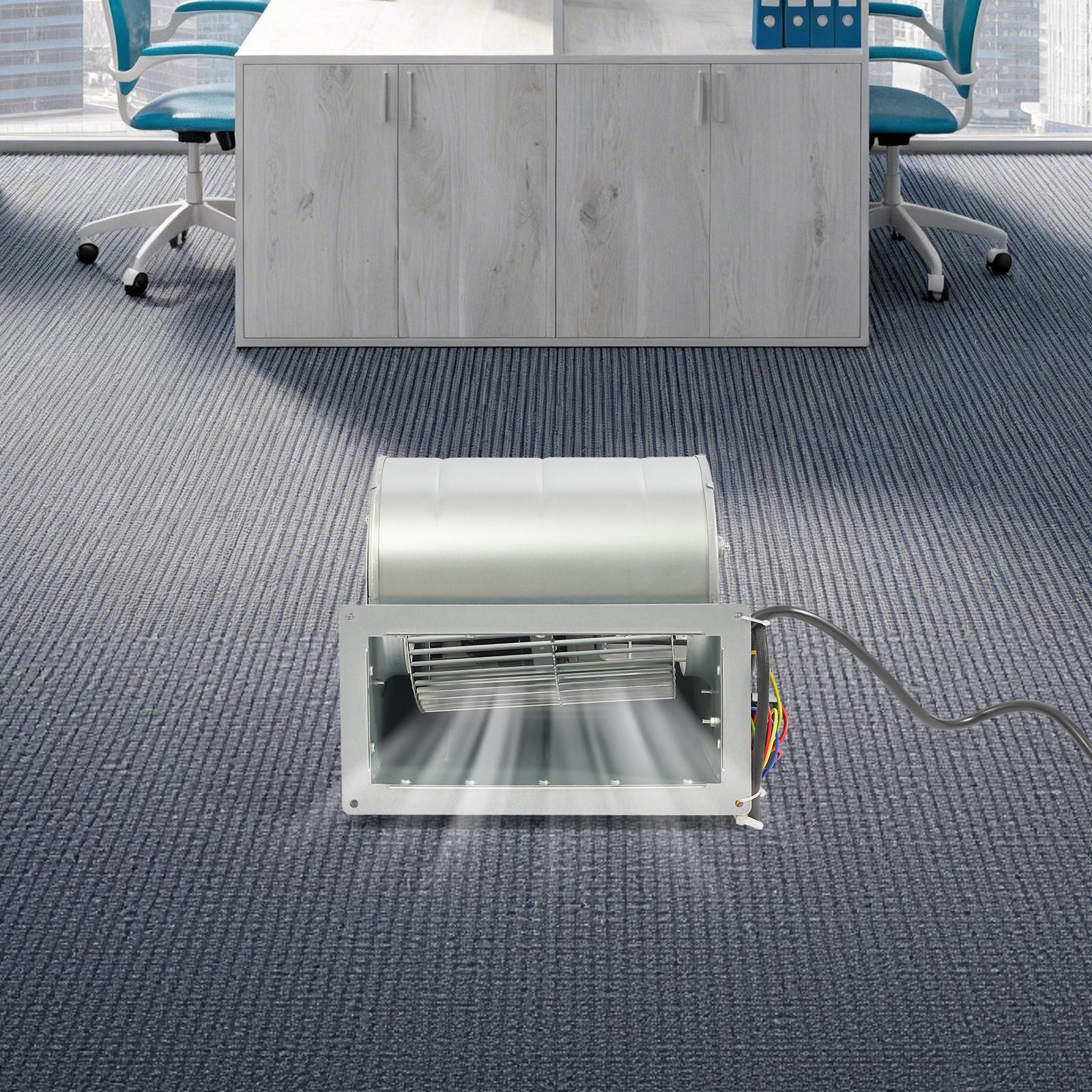 Ventilateur radial haute performance avec débit de 840 m3/h pour ventilation continue