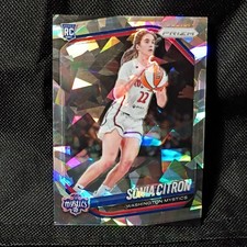 Panini 2025 Prizm WNBA Prizm Sonia Citron Rookie #122 Washington Mystics Card