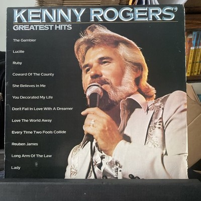Kenny Rogers - Kenny Rogers  Greatest Hits (1980, Vinyl LP)  She Believes In Me 
