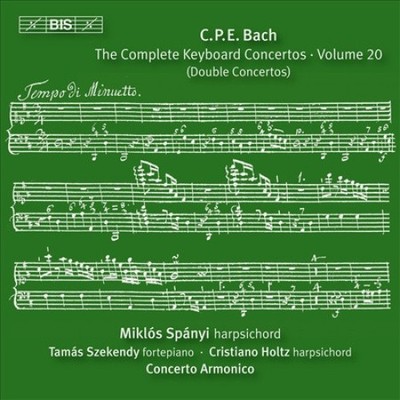 C.P.E. Bach: The Complete Keyboard Concertos, Vol. 20 - Double Concerti [CD]