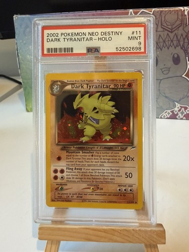 Dark Tyranitar (Unlimited) graded PSA 9 for sale on eBay