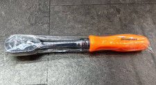 Snap-on FHD80 NOS NON-USA Stamped Head ORANGE 3/8" Dr Hard Grip Ratchet MSS ZIK