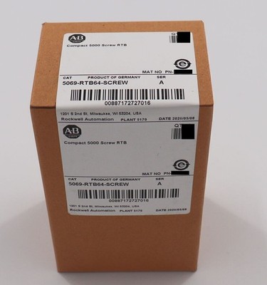 1 PCS New Sealed AB 5069-RTB64-SCREW /A Compact 5000 Screw RTB