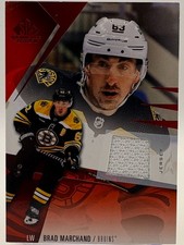 2023-24 SP Game Used Brad Marchand Jersey Relic Boston Bruins #119