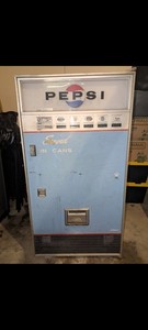 Pepsi Cola Vending Machine Vintage Vending La Crosse Cooler Co.