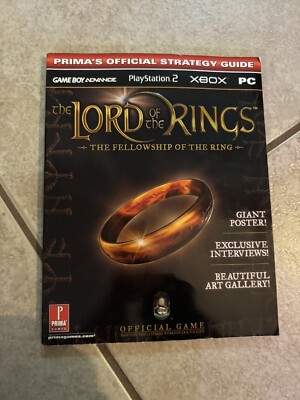Lord of the Rings: Fellowship of the Ring Prima Official Strategy Guide