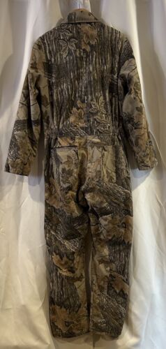 VTG Liberty Camouflage Hunting Cotton Coveralls Realtree Coveralls Men's M Tall - Picture 5 of 12
