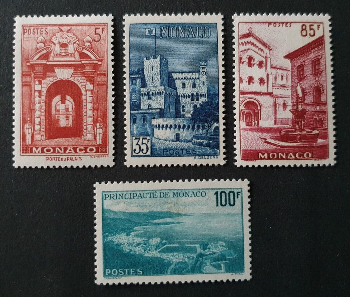 ルマルマ出品 1959 MONACO FRANCE SET DEFINITIVES VF MNH | eBay