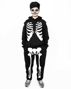 skeleton bones hoodie