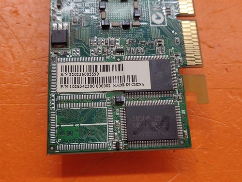 ⭐️⭐️⭐️⭐️⭐️ Desktop Video Card ATI Radeon 32MB P/N 1028342300 CN-00P767 - Picture 7 of 7