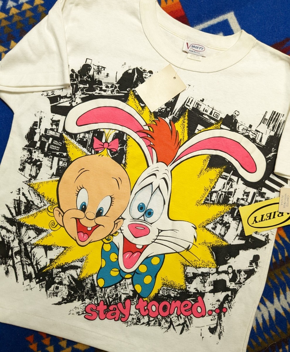 NWT VTG 80s USA Made Disney Who Framed Roger Rabbit Big NWT VTG 80s USA Made Disney Who Framed Roger Rabbit Big