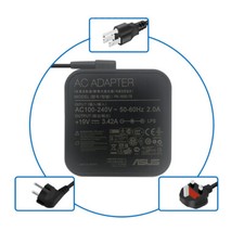 19V 3.42A 65W AC Adapter Power Laptop Charger For Asus X450 X502 W40C S550 A501