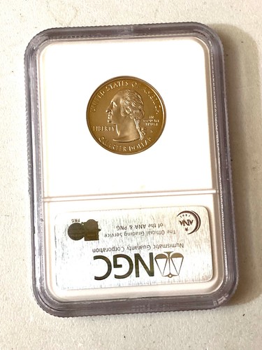 1999-S CLAD 25c GEORGIA NGC PROOF 70 ULTRA CAMEO - Picture 2 of 2