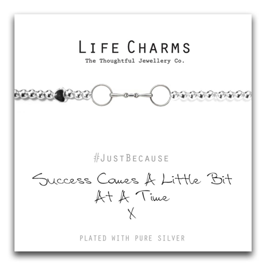 Success Bracelet – Life Charms Silver Plated Jewellery Gift For Her