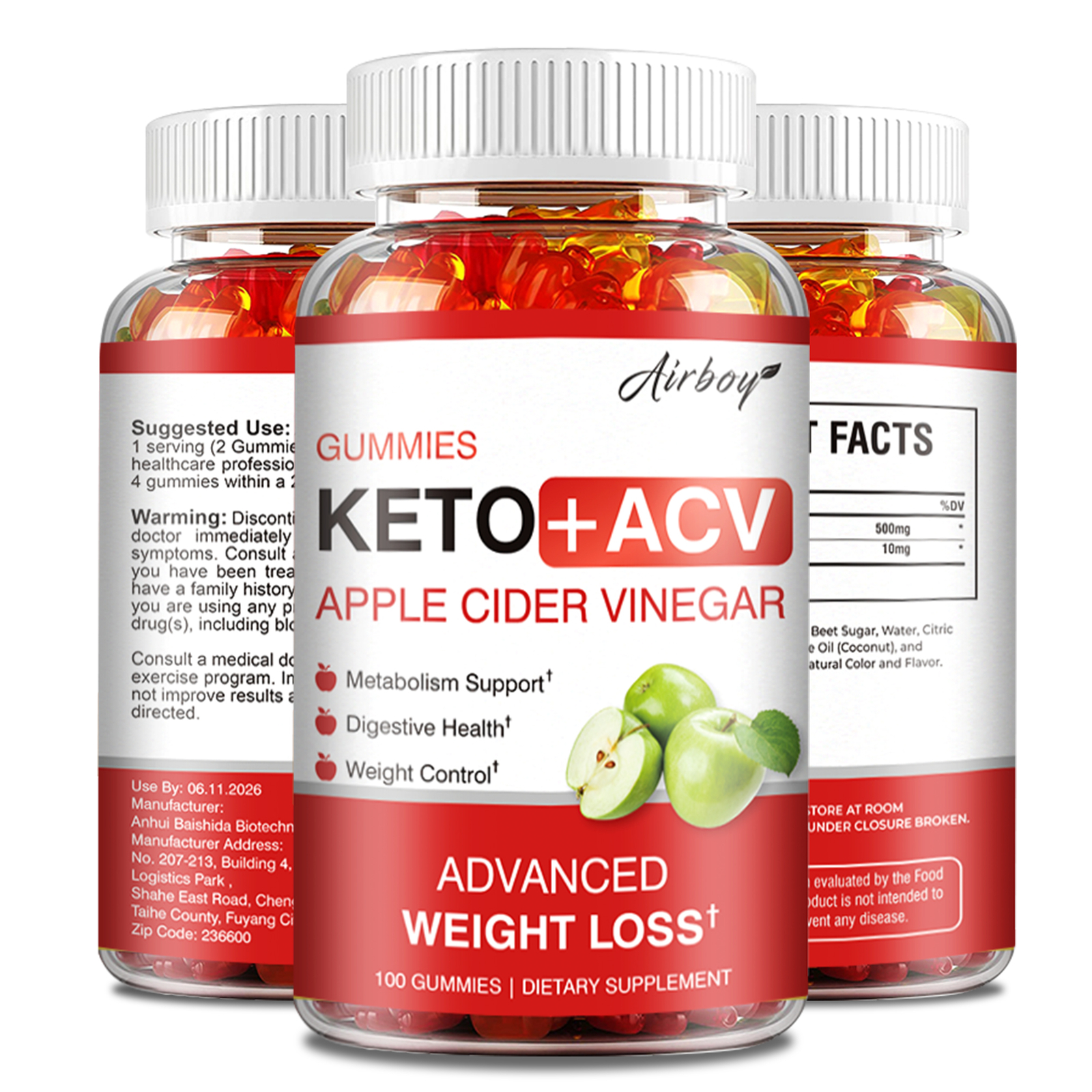 Keto+ACV Gummies - Belly Fat Burning, Weight Loss Support, Weight Management