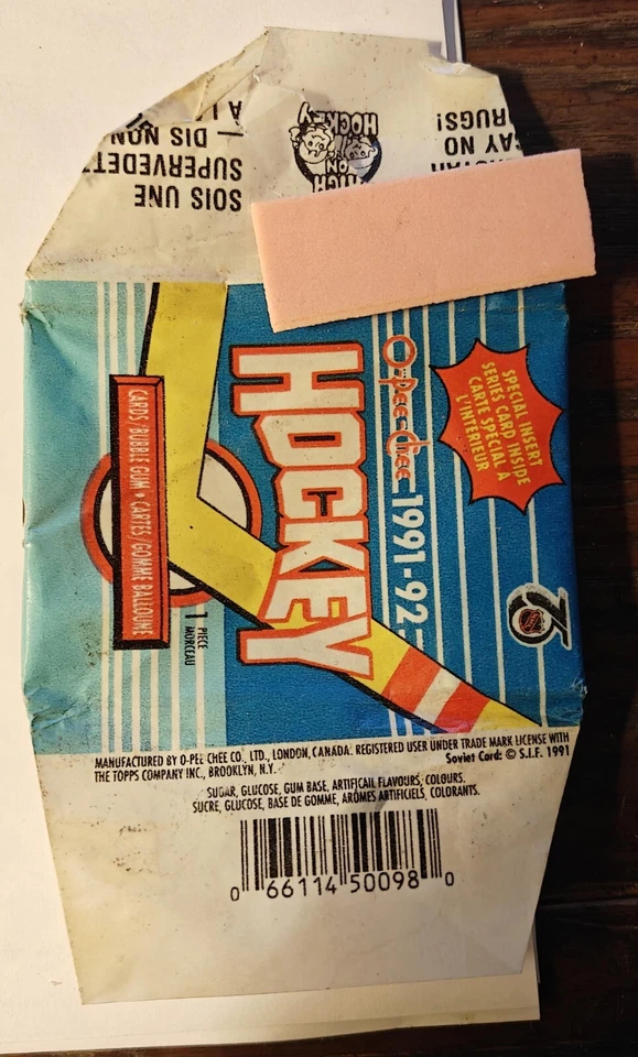 1991-1992 O-PEE-CHEE LUC ROBITAILLE ALL STAR LA Kings CARD #260 10/10 MINT - Image 3 of 3