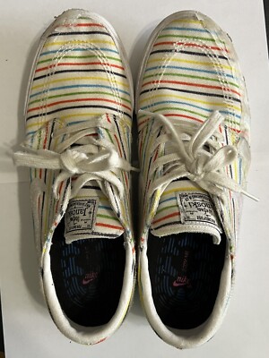 Size 9.5 - Nike Zoom Stefan Janoski Canvas RM SB Multi-Color  display picture 3