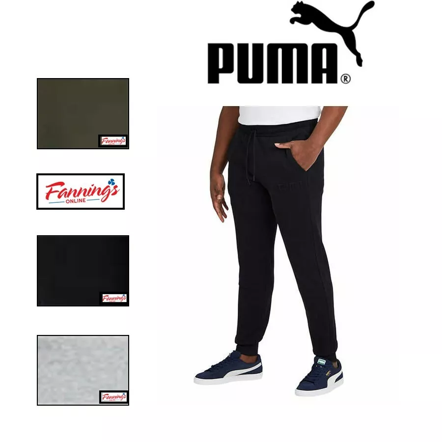 PUMA Men's Embossed Fleece Jogger Pant Sweatpant I13