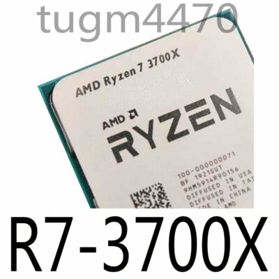C*p様 AMD Ryzen 7 3700X CPU AMD Ryzen 7 3700X R7-3700X 3.6GHz 8Core 16Thr 32MB 65W AM4 CPU