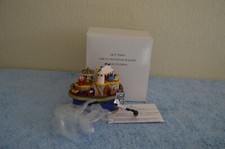 Hallmark - CIRCUS Mountain Railroad Motion Music Ornament 2002 Used White Box