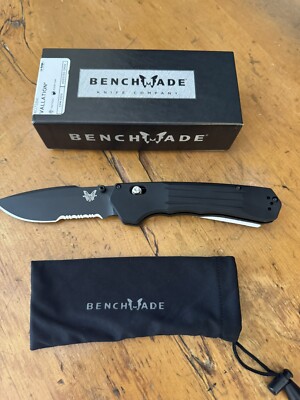 Benchmade Vallation AXIS-Assist Knife 3.7  407SBK. New In Original Box.