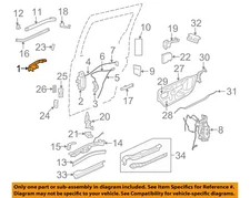 CHRYSLER OEM 08-09 Grand Caravan Lock Hardware-Handle, Outside 1NA50EBLAD