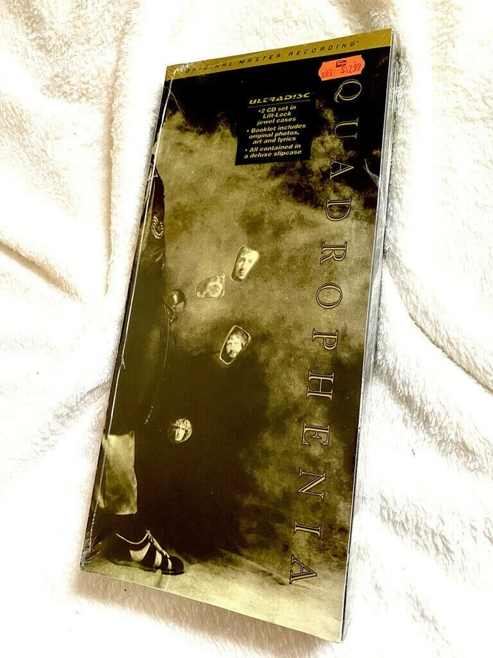 THE WHO 2 CD SEALED QUADROPHENIA LONGBOX 24K GOLD PLATED MASTER RECORDING PROMO - Image 4 of 4