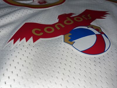 Mitchell & Ness Pittsburgh Condors 1971-72 ABA Basketball SWINGMAN White JERSEY