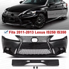 For 2006-2012 Lexus IS250 IS350 Front Bumper Grille Set Kit Set F Sport Style