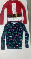 Size 12 boys Christmas pajamas        