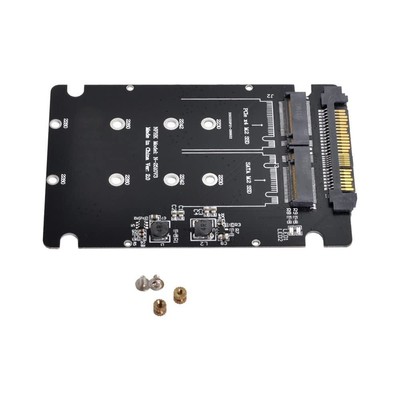 SFF-8639 NVME U.2 to Combo NGFF M.2 M-Key SATA PCIe SSD Adapter Mainboard