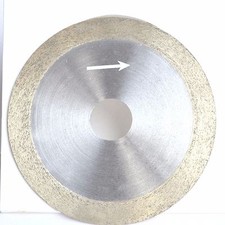 4" inch 100mm x 20mm x 1mm Diamond Continuous Rim Saw Glass Wet Cutting Blade
