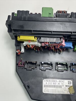 2014 mercedes e350 cigarette lighter fuse 2012 - 2014 Mercedes E350 E550 Front SAM Module Relay Fuse Box A 212 900 36  14