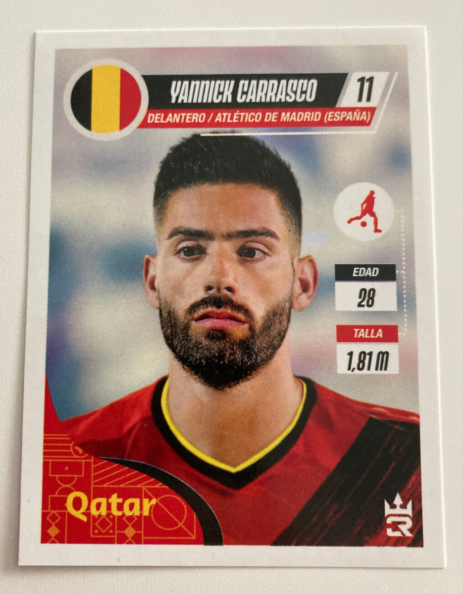 2022 3R Qatar World Cup Sticker #253 Yannick Carrasco Belgium