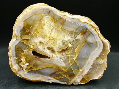 POLIERTER ACHAT, TOP - BADEN BADEN, SCHWARZWALD, DEUTSCHLAND - 10 x 7,3 cm - 390 g