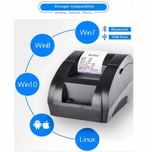 Portable Mini Pocket Thermal Bluetooth Photo Pos Receipt Printer 58mm Usb Wireless Phone Printer Pos Billing Machine Zj 5802ld Printers Aliexpress