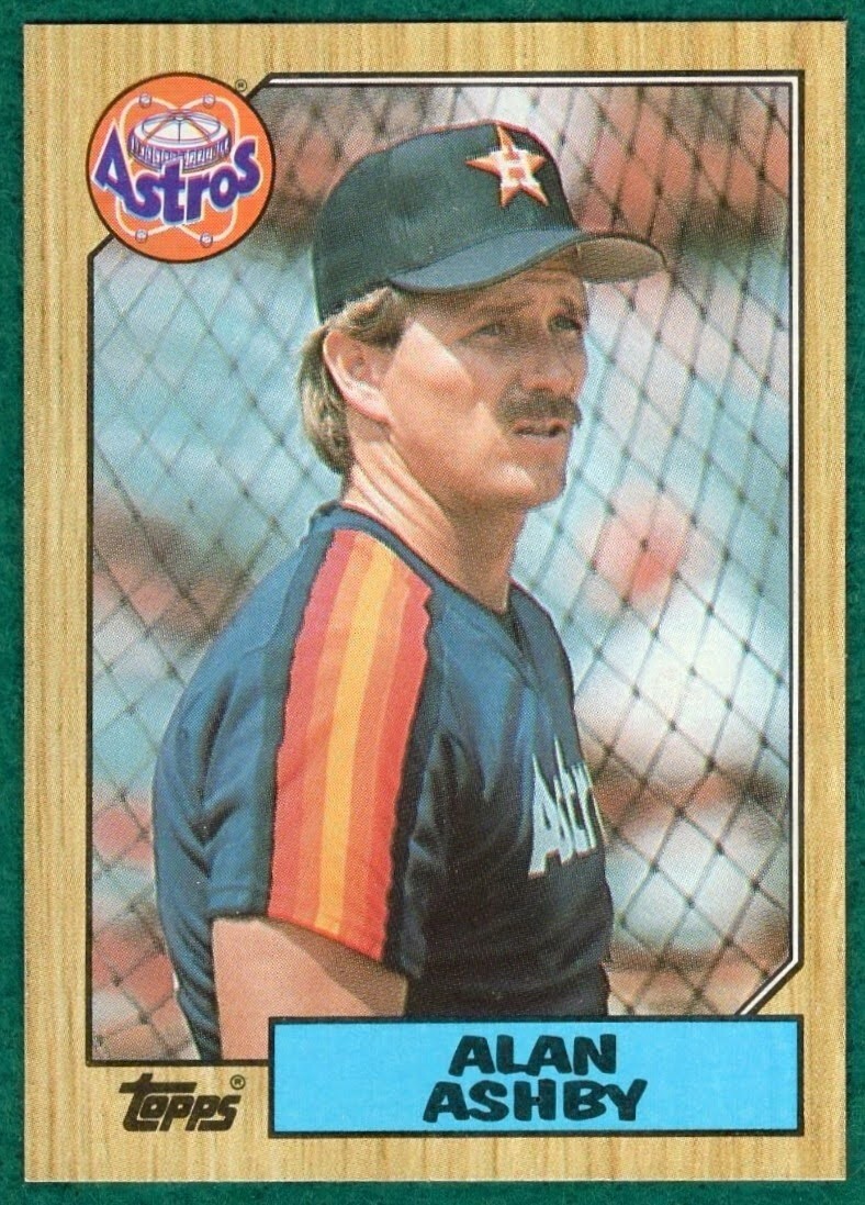 Alan Ashby - 1987 Topps #112 - Houston Astros Baseball Card