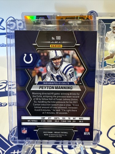 LOTE COLTS!! ¡¡Manning, Taylor X2, Downs X2!! (hc12856) - Imagen 3 de 11