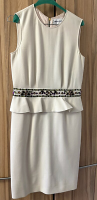 EMILIO PUCCI  Damen Kleid Gr. 38 M weiblich milchweiß Neu