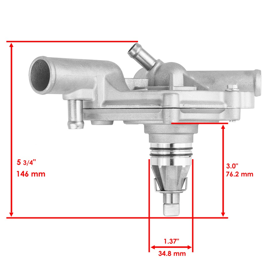 Caltric Water Pump Assembly For Polaris RZR 4 900 / RZR 900 2016