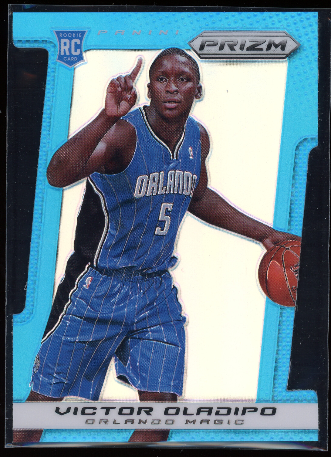 2013-14 Prizm Victor Oladipo #276 Light Blue Die-Cut Rookie RC SP /199