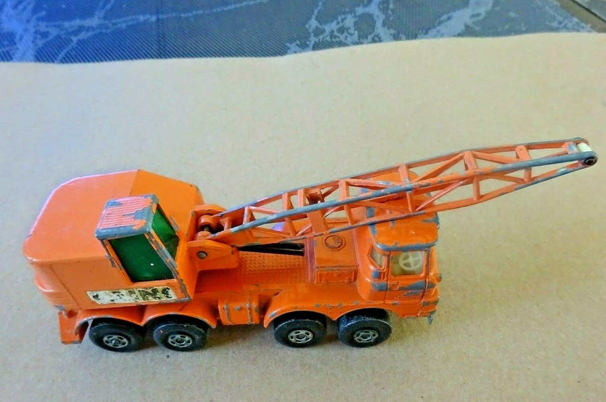 Matchbox Super Kings K12 Mobile Crane Scammell 1971 Lesney England