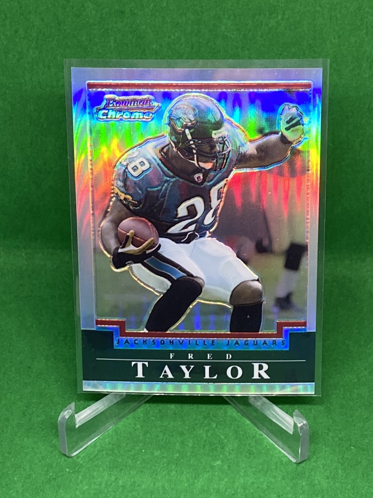 Fred Taylor 2004 Bowman Chrome #36 Refractor /500 Jacksonville Jaguars UF Gators