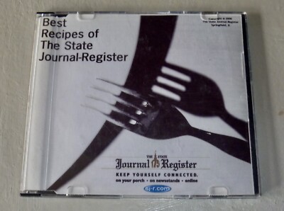 Springfield Journal Register Best Recipes CD State Journal Register Springfield IL 2006 | eBay